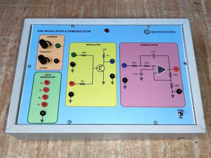 ASK Modulation & Demodulation Trainer