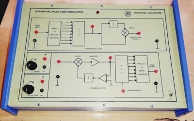 Differential Pulse Code Modulation & Demodulation Trainer