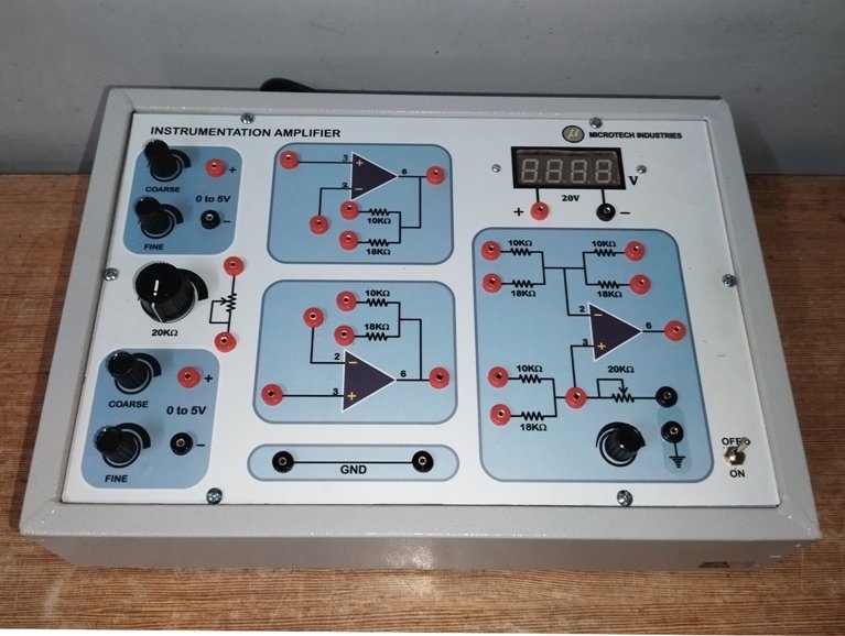 Instrumentation Amplifier Trainer