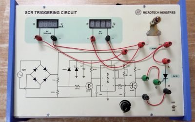 SCR Triggering Circuit Using 555 Timer