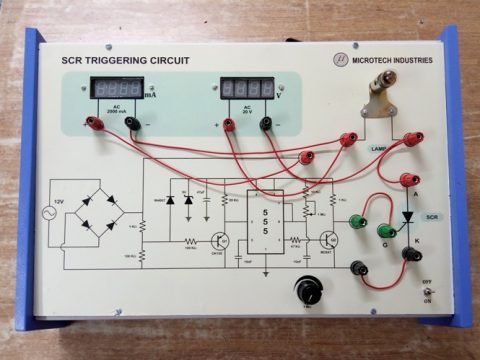 Thyristor Firing Circuit Using 555 Timer