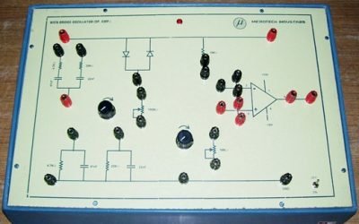 Wien Bridge Oscillator (Op.Amp.) Trainer