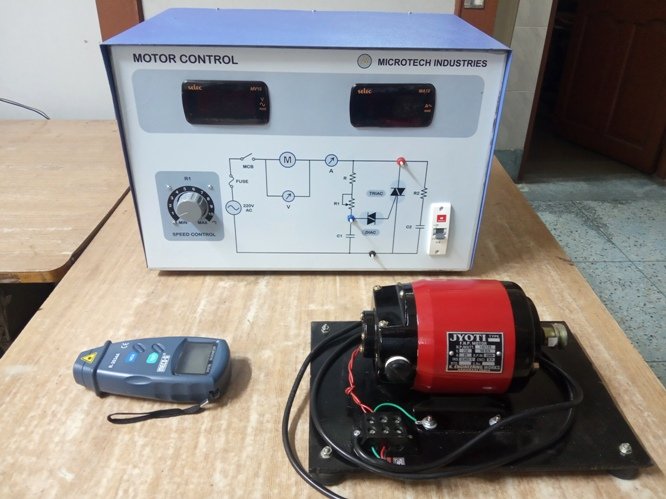 Speed Control of an Universal Motor